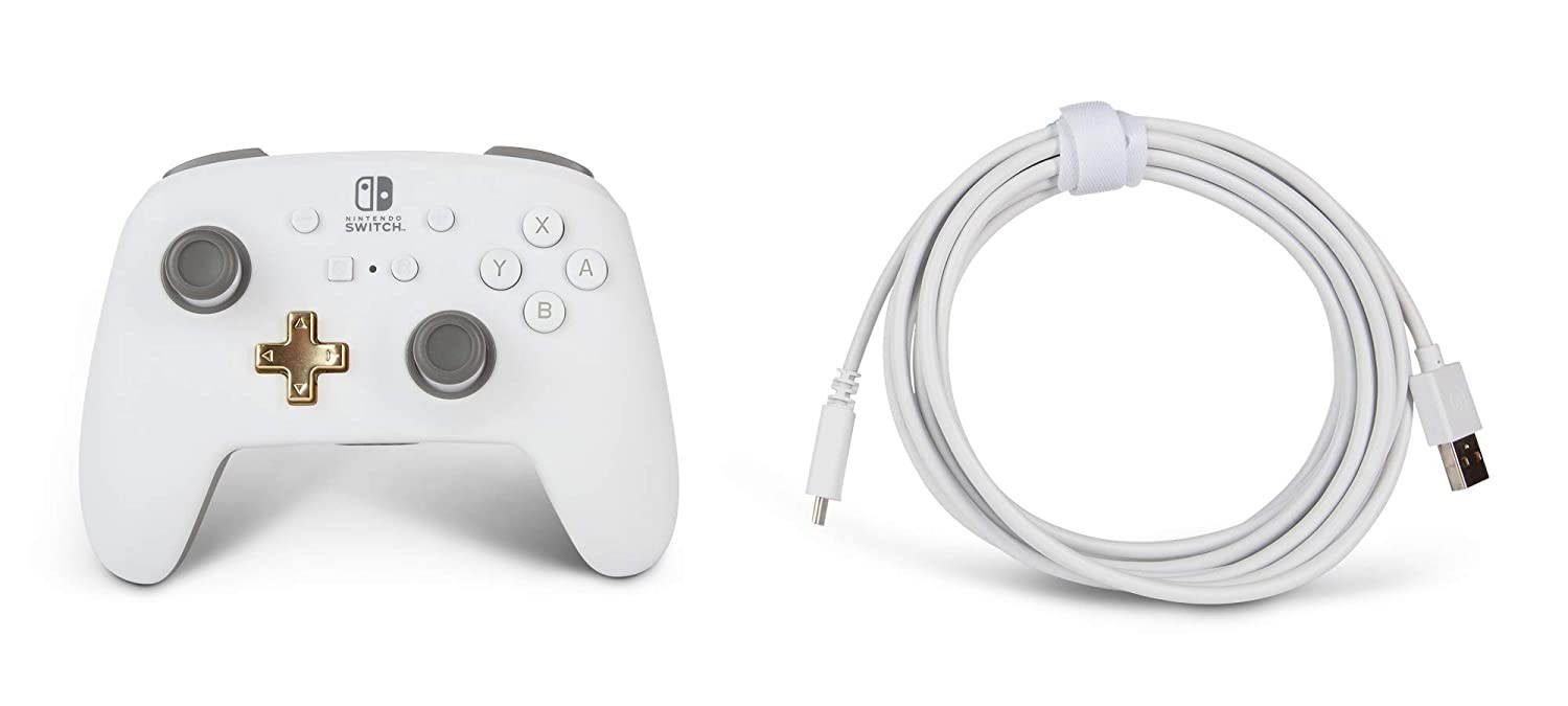 A Enhanced Wireless Controller for Nintendo Switch - White