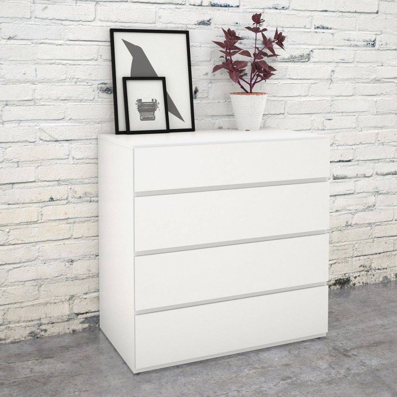 4 Drawer Chest White - Nexera