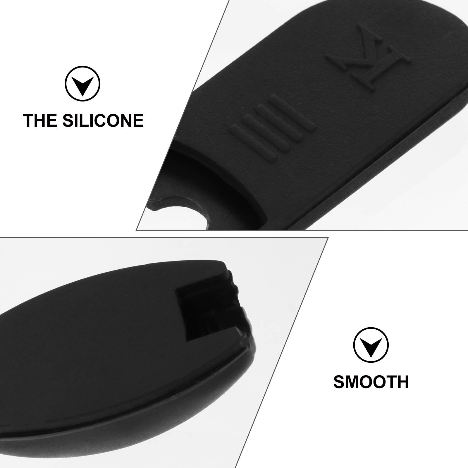 4pcs Saxophone Thumb Cushion and Palm Key Pads for Alto Soprano Tenor Sax