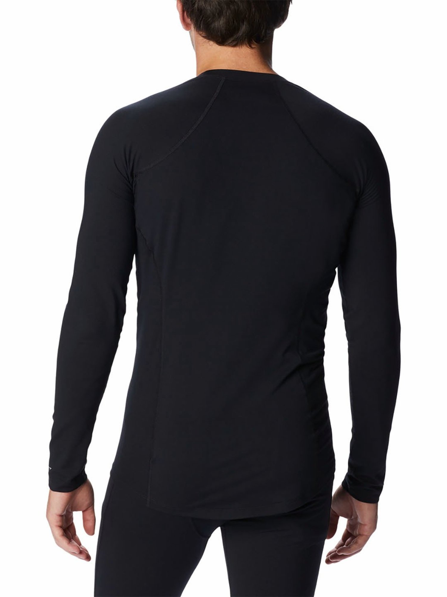 Columbia Men Black Midweight Stretch Long Sleeve Thermal Top