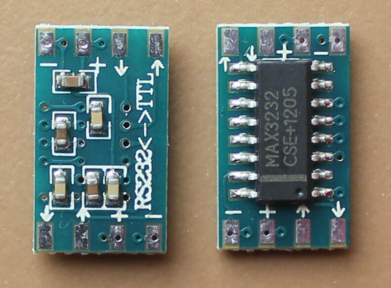 WWH-XD-26 MCU mini RS232 MAX3232 level to TTL level converter board serial converter board