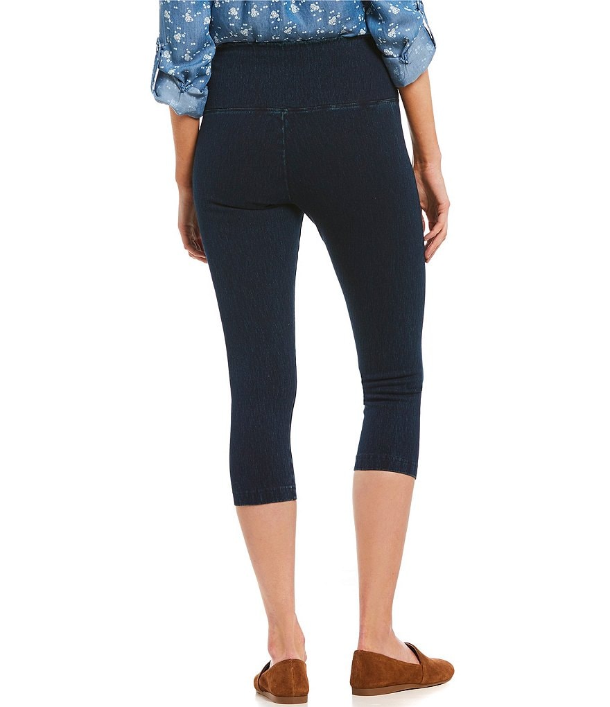 Lysse Perfect High Rise Denim Capri Leggings