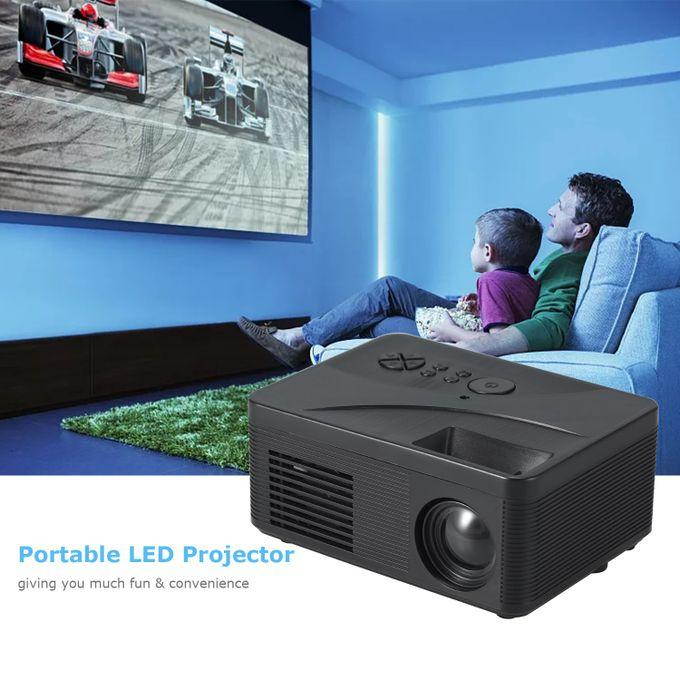 Mini Projector 1080P HDMI 400Lumens Portable Phone Projector