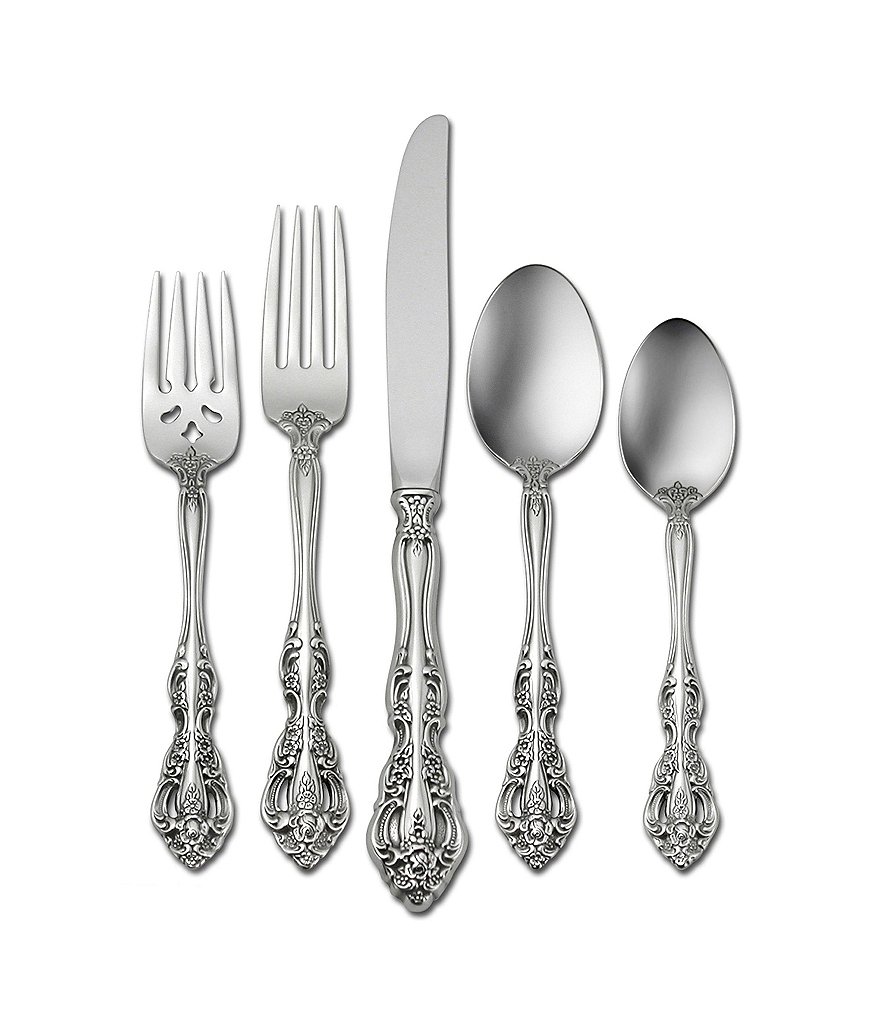 Oneida Michelangelo Traditional 20-Piece Stainless Steel Flatware Set