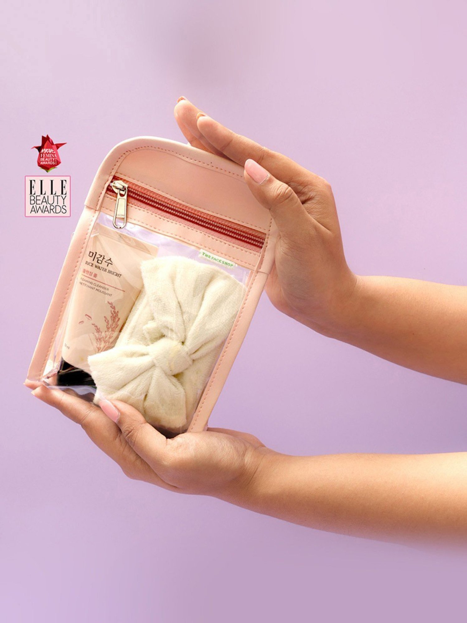 The Face Shop Rice Water Bright Foaming Cleanser Combo