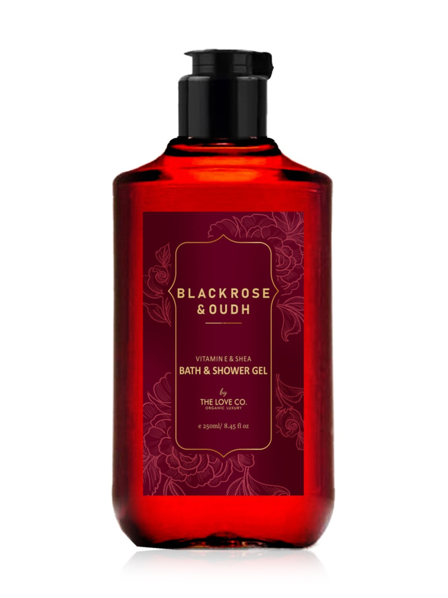 The Love Co. Black Rose & Oud Body Wash - 250 ml