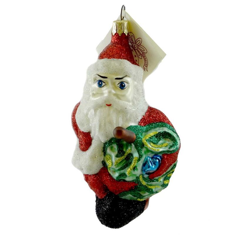 Larry Fraga Tree Delivery Ornament Christmas Santa  -  Tree Ornaments