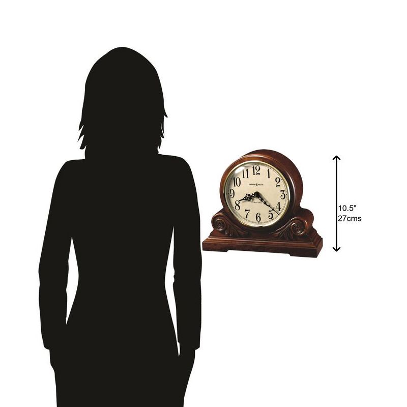 Howard Miller 635138 Howard Miller Desiree Mantel Clock 635138 Americana Cherry
