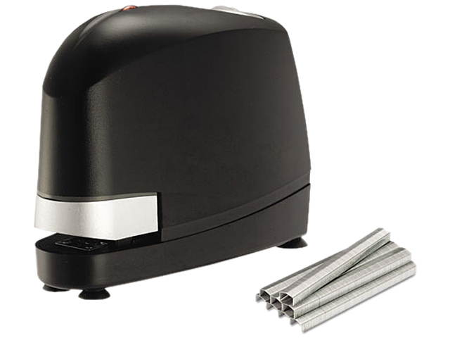 Stanley Bostitch B8E-VALUE B8 Heavy-Duty Electric Stapler Value Pack, 45-Sheet Capacity, Black