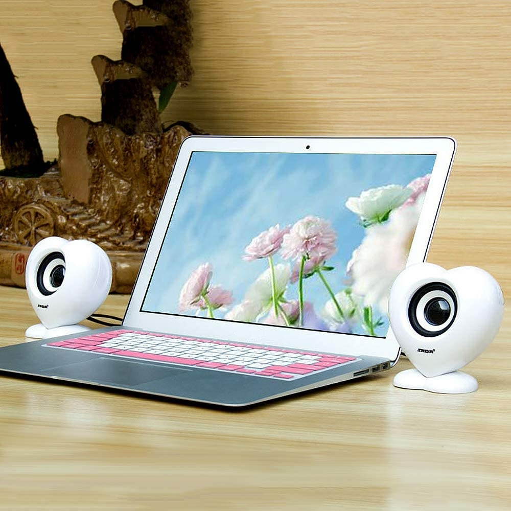 Docooler V-188 Digital Speaker Mini 3.5mm Wired Speaker Portable USB-Powered Speaker 3W Output for Mobile Phone Laptop Computer