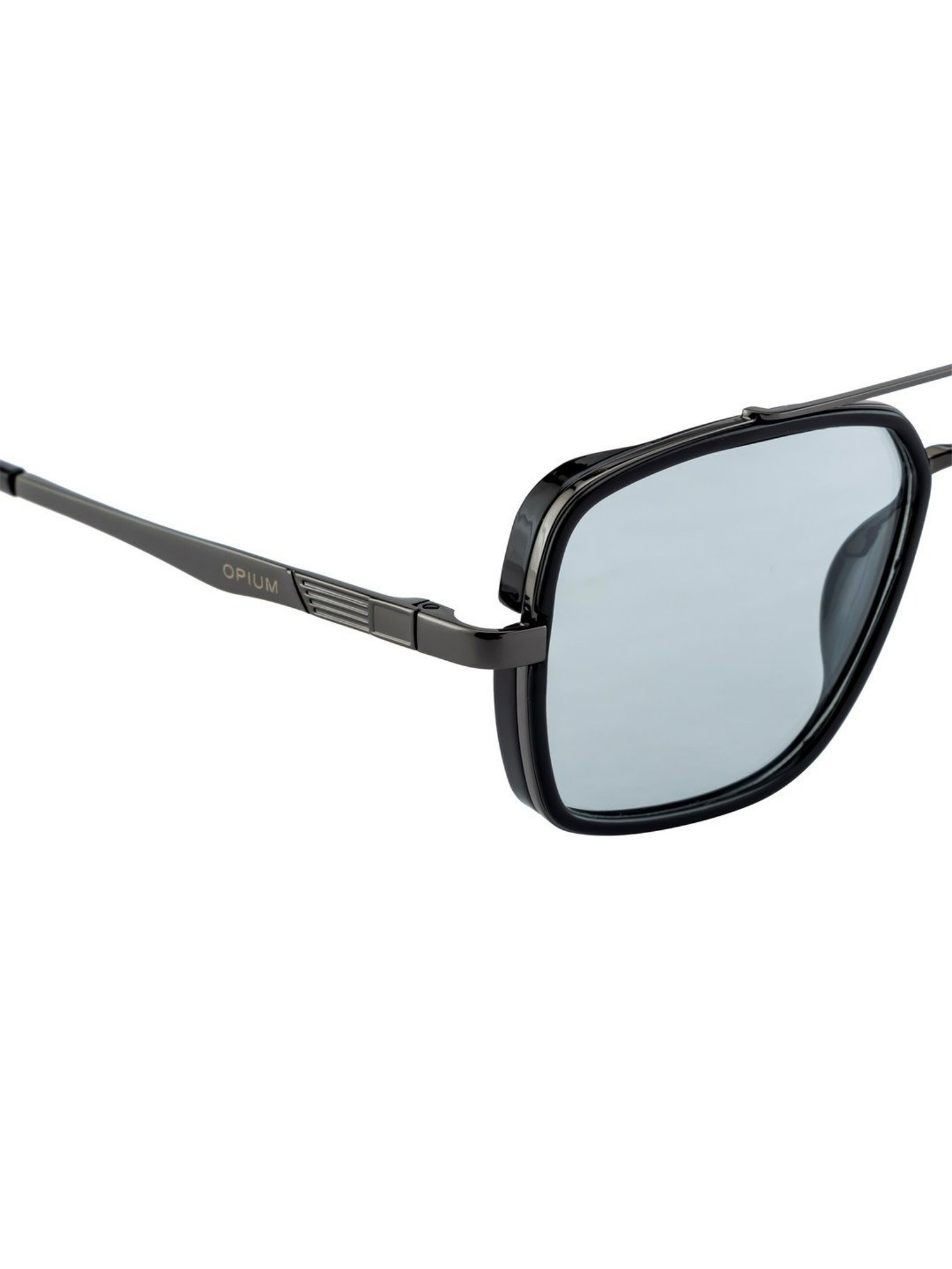 Opium Grey UV Protection Square Sunglasess for Men