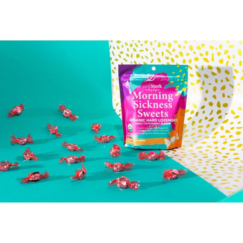 Pink Stork Morning Sickness Sweets - Peppermint - 20ct