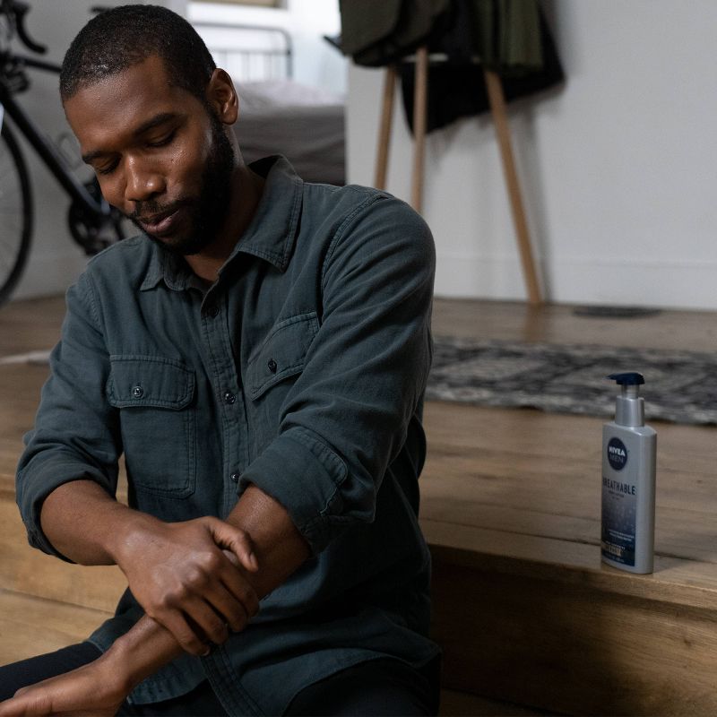 NIVEA Men Breathable Body Lotion - 13.5 fl oz