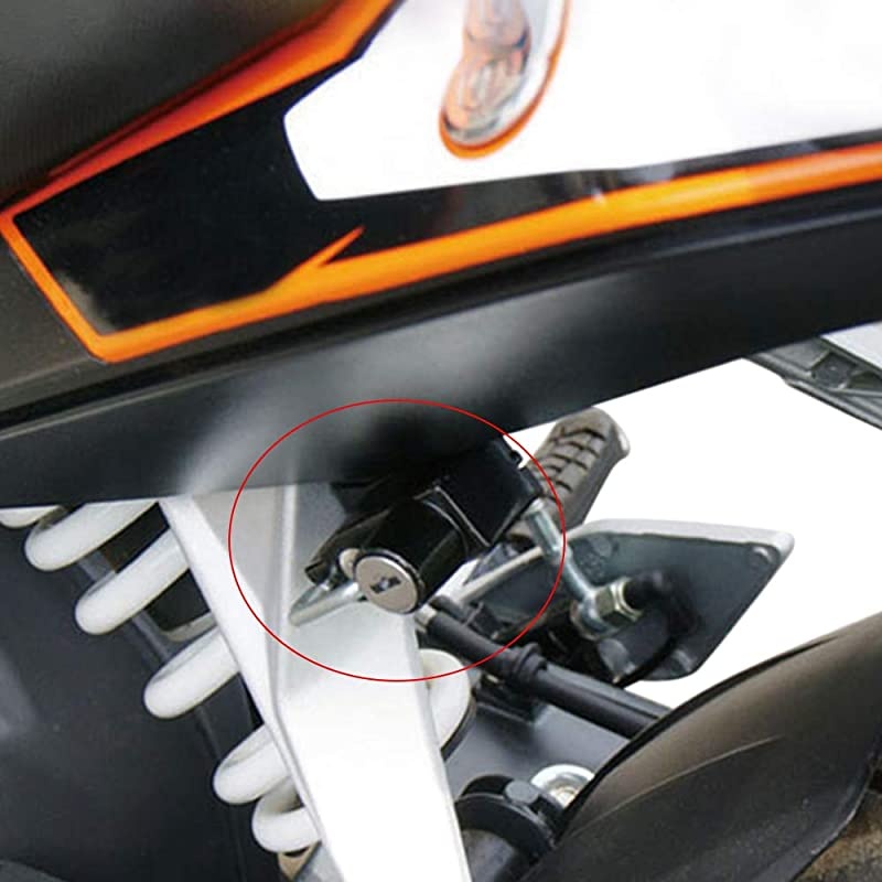 Helmet Lock Anti-Theft Helmet Security Lock Compatible with 125 2012-2016 200 2013-2016 390 2014-2016 250 2015-2016-Yellow