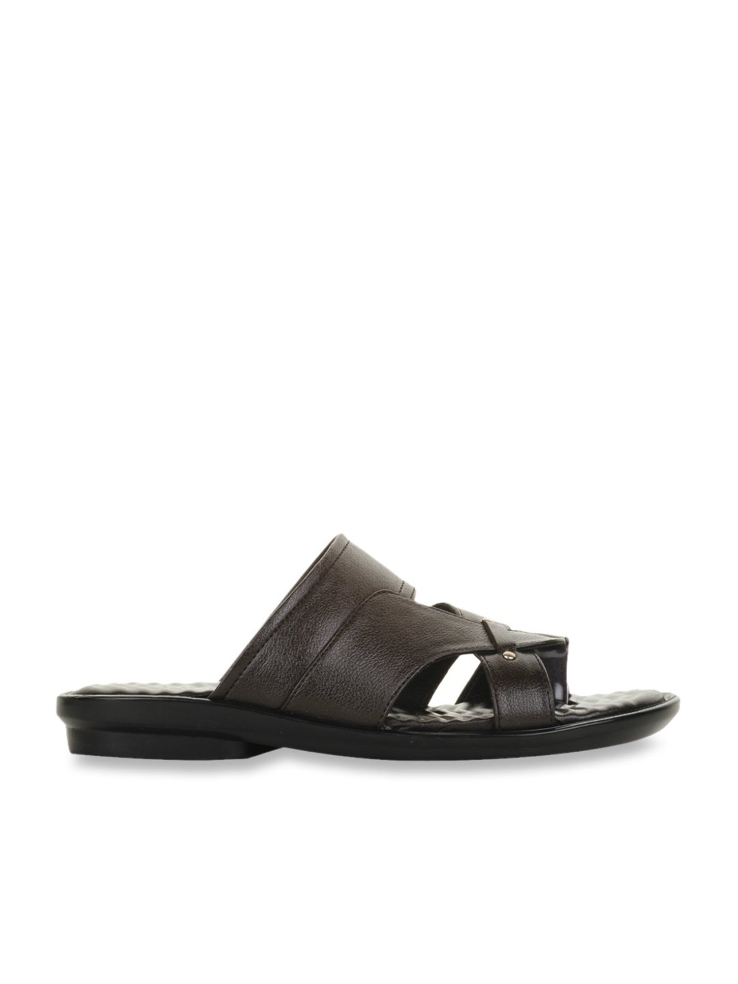 Coolers by Liberty Men's Brown Toe Ring Sandals