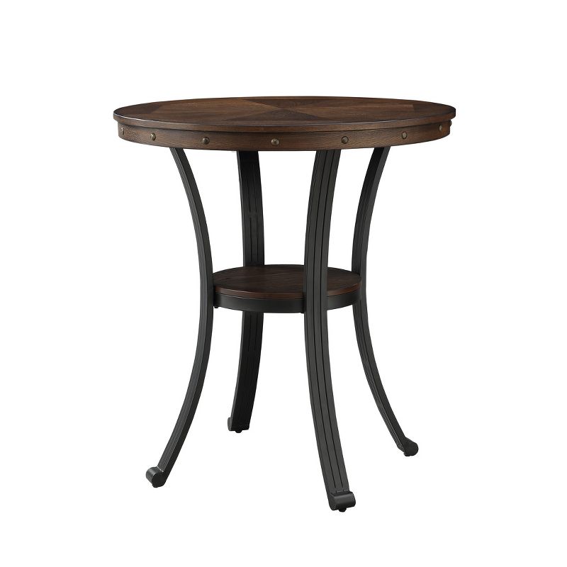 Flash Furniture Bar Height Table Base Foot Ring with 4.25'' Column Ring - 19.5'' Diameter