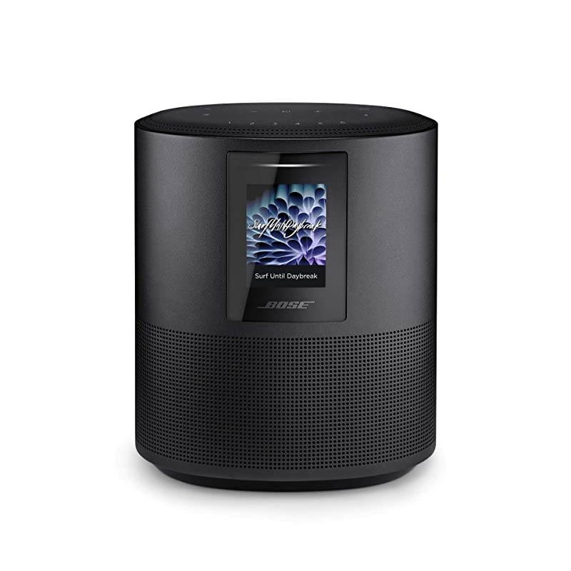 Home Speaker 500: Smart Bluetooth Speaker with Alexa Voice Control Built-In, Black