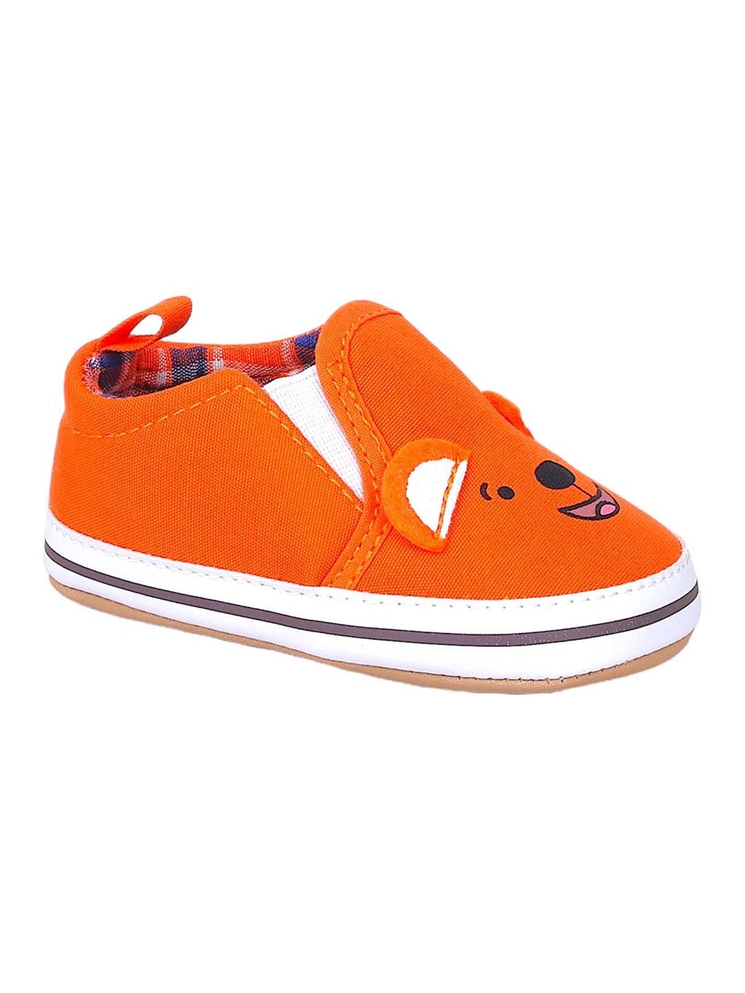 Baby Moo Kids Orange Casual Slip-Ons