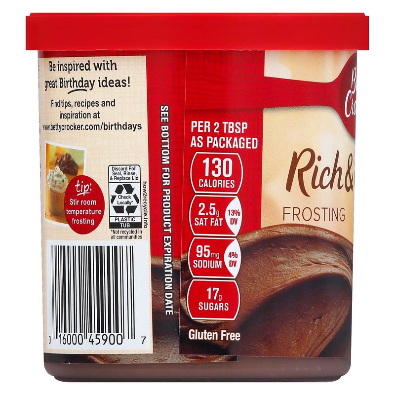 Betty Crocker Rich and Creamy Milk Chocolate Frosting - 16oz