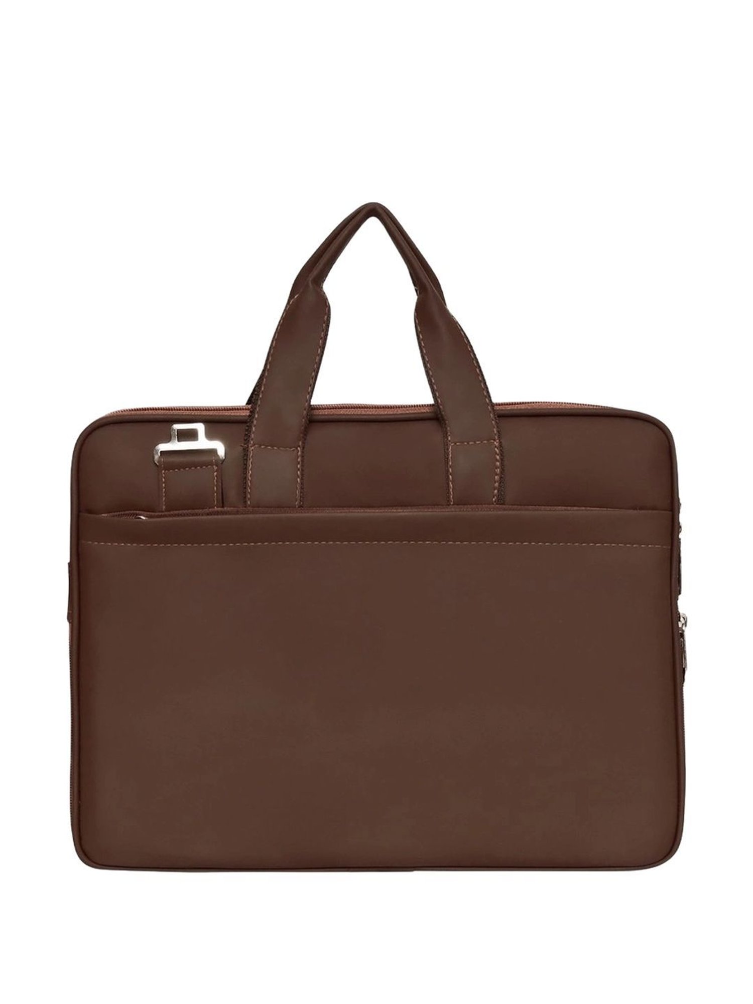 Priority Brown Synthetic Large Messenger Bag