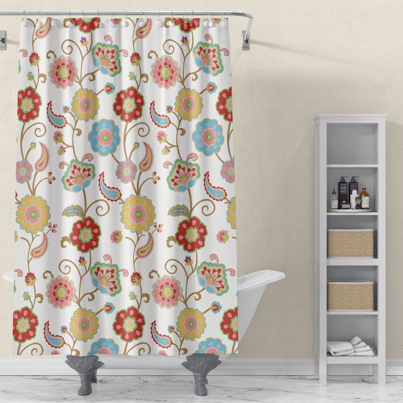 Owl Ya Doin Shower Pink Curtain - Homewear
