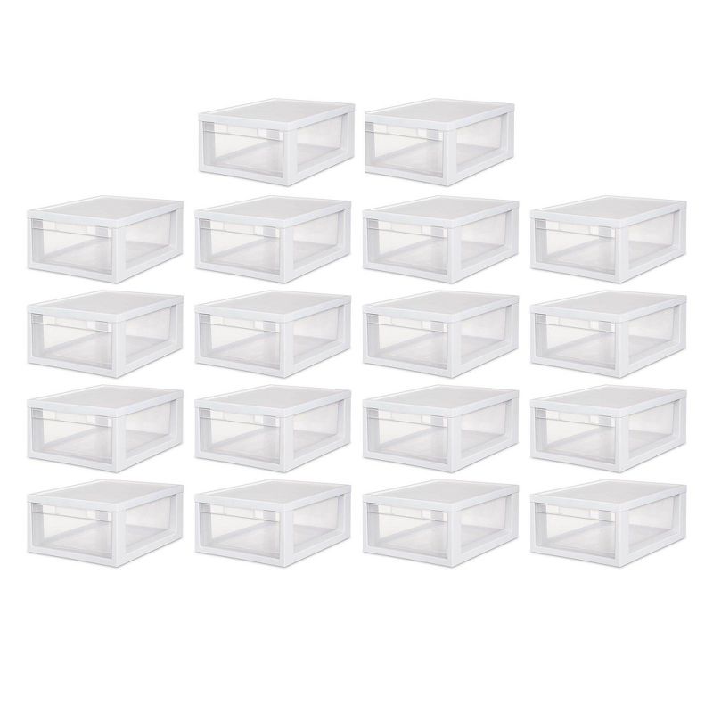 Resin Wicker Deck Box 73 Gallon - Brown - Suncast