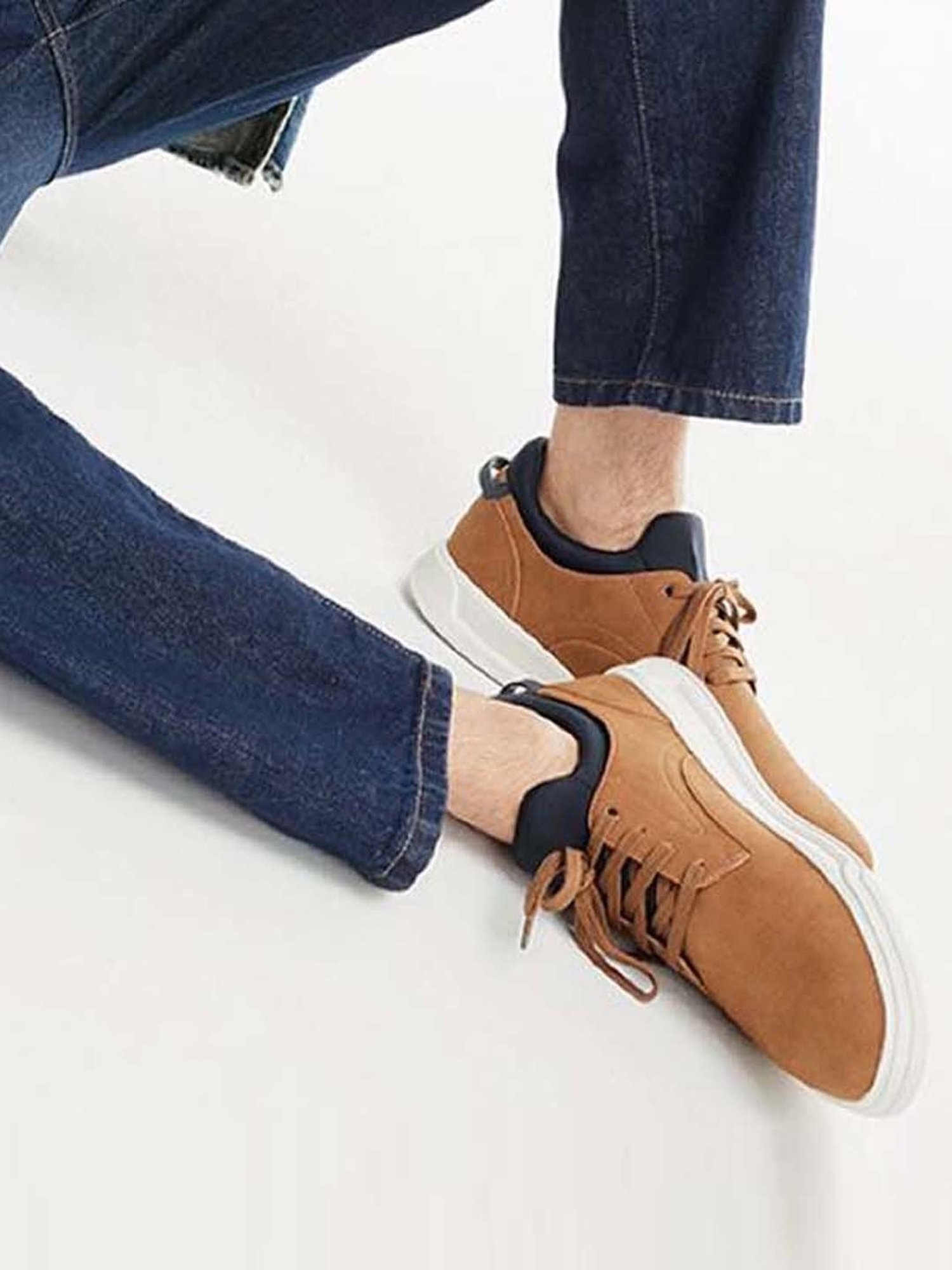 Aldo Men's Tan Derby Shoes