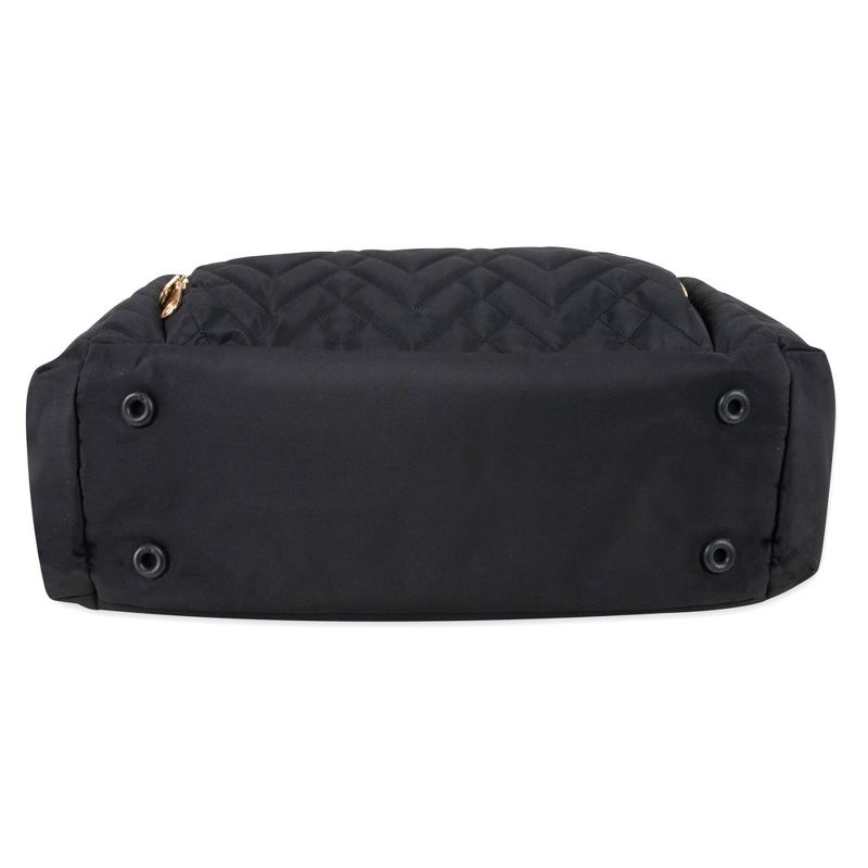 Fisher-Price Quilted Harper Frame Bag - Black