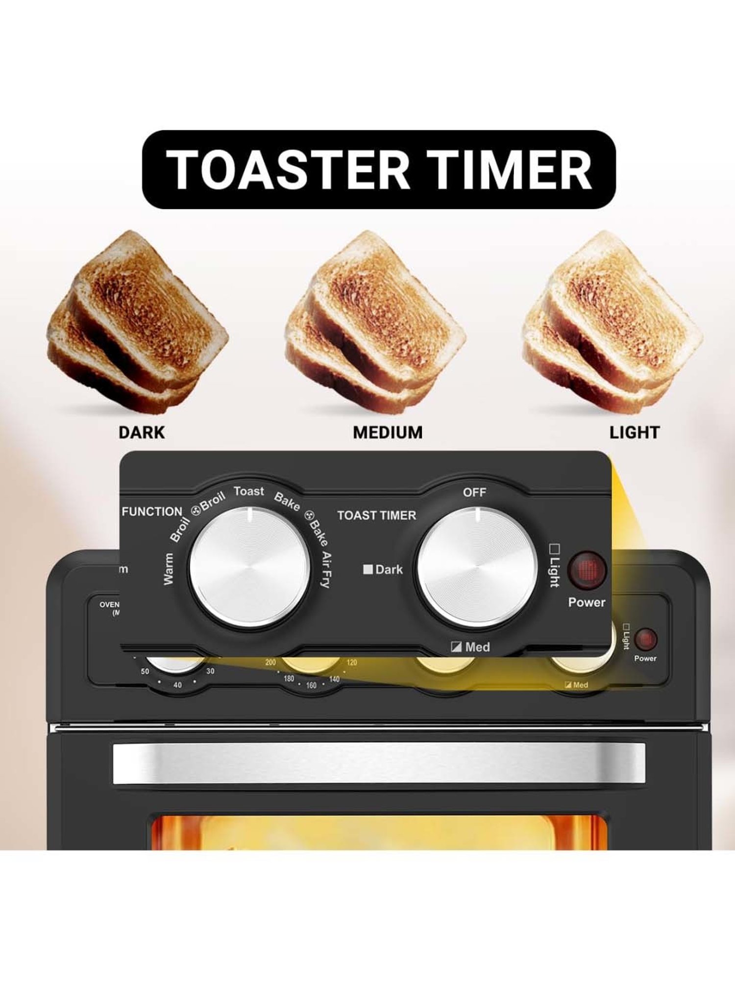 Prestige Nutrifry Black Plastic Electric Digital Touch Airfryer 4.5L