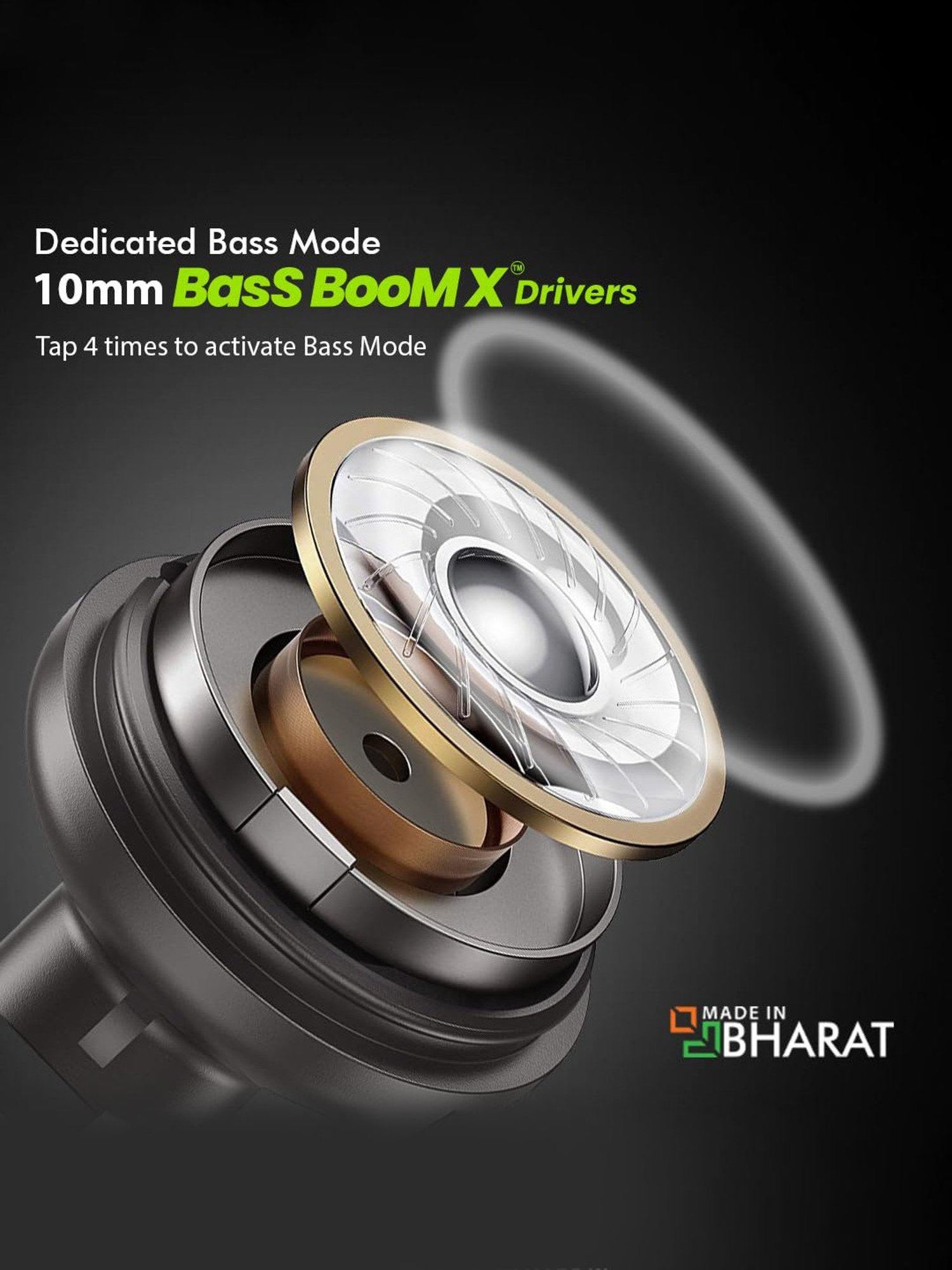 ACwO DwOTS 545 In Ear Earbuds with 48Hrs Playtime & ENC (Tinsel Grey, True Wireless)