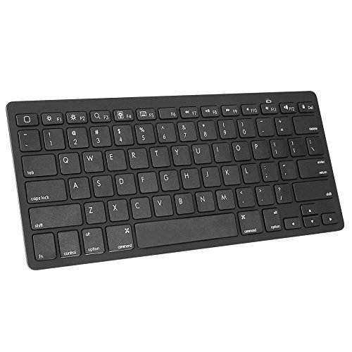Ultra-Slim Bluetooth Keyboard Compatible with New iPad 9.7 2018, iPad 2017, iPad Pro, iPad Air 2/Air, iPad Mini 4/3/2/1, iPad 4/ 3/ 2 and Other Bluetooth Enabled Devices