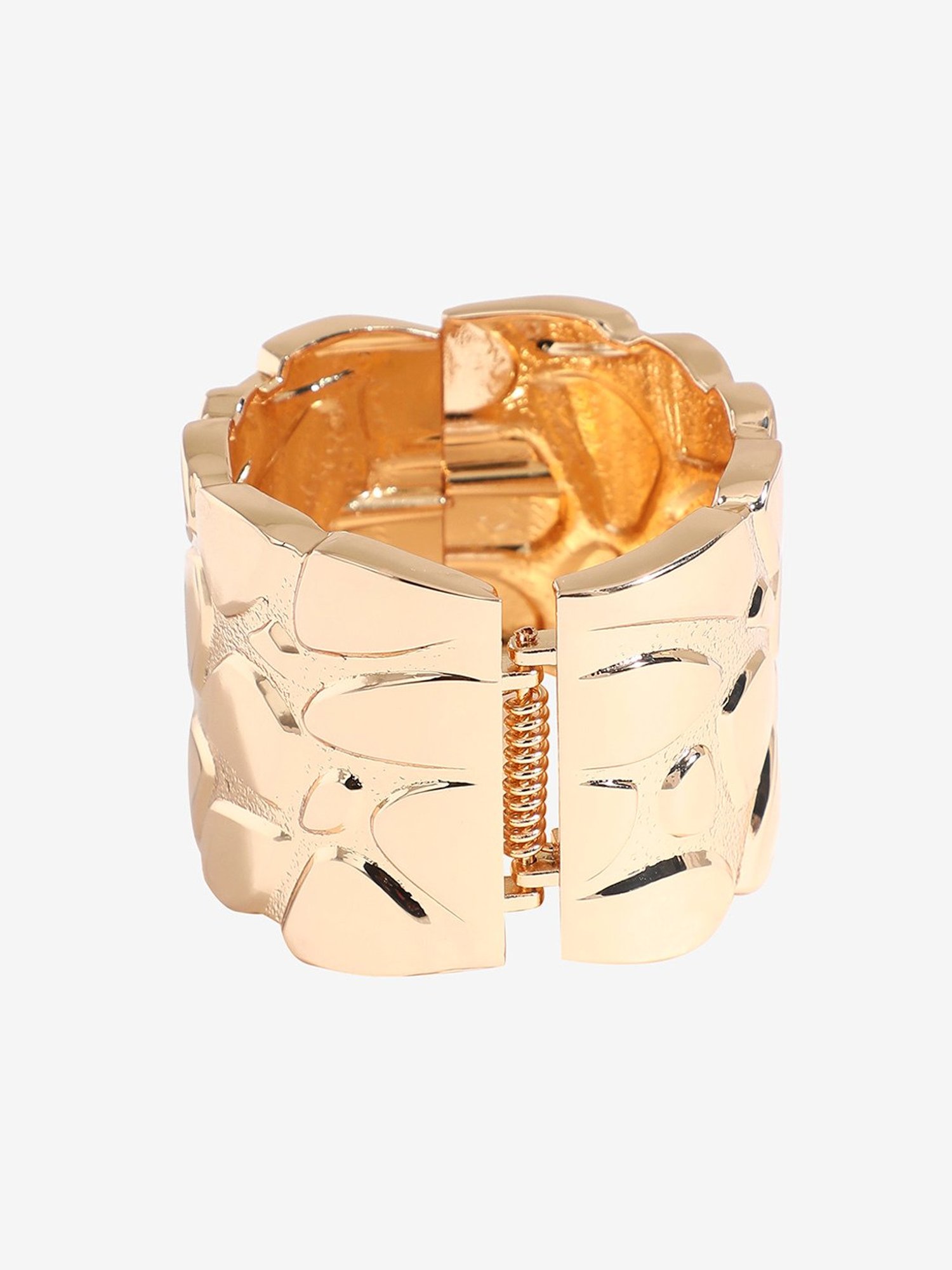 SOHI Metallic Pavement Bracelet For Women
