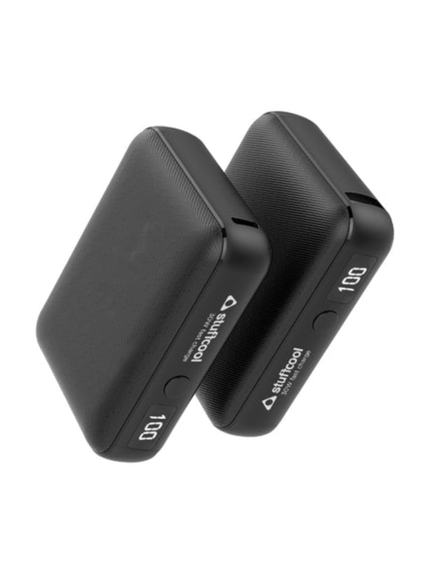 Stuffcool Mega 10000mAh 30W PD PPS Powerbank (Black)