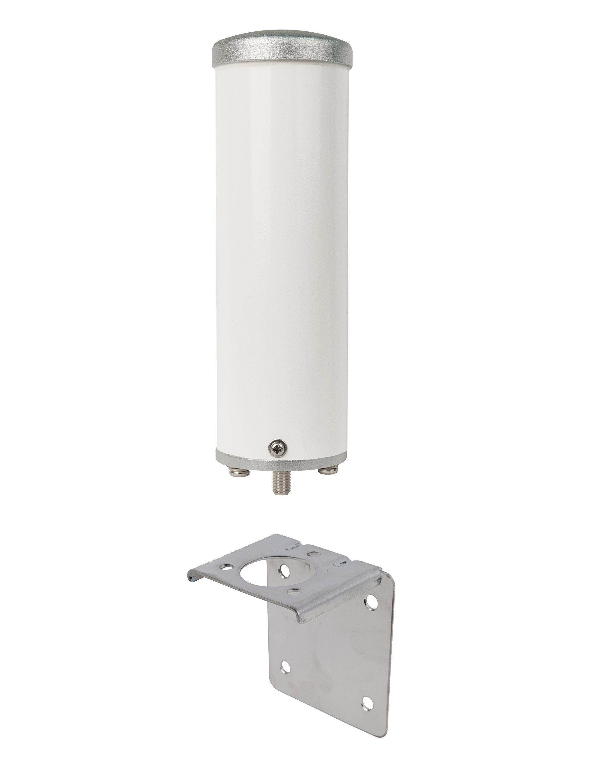 Wilson 4G 75 Ohm Omni-Directional Outside Antenna, White with F-Female Connector - 304423