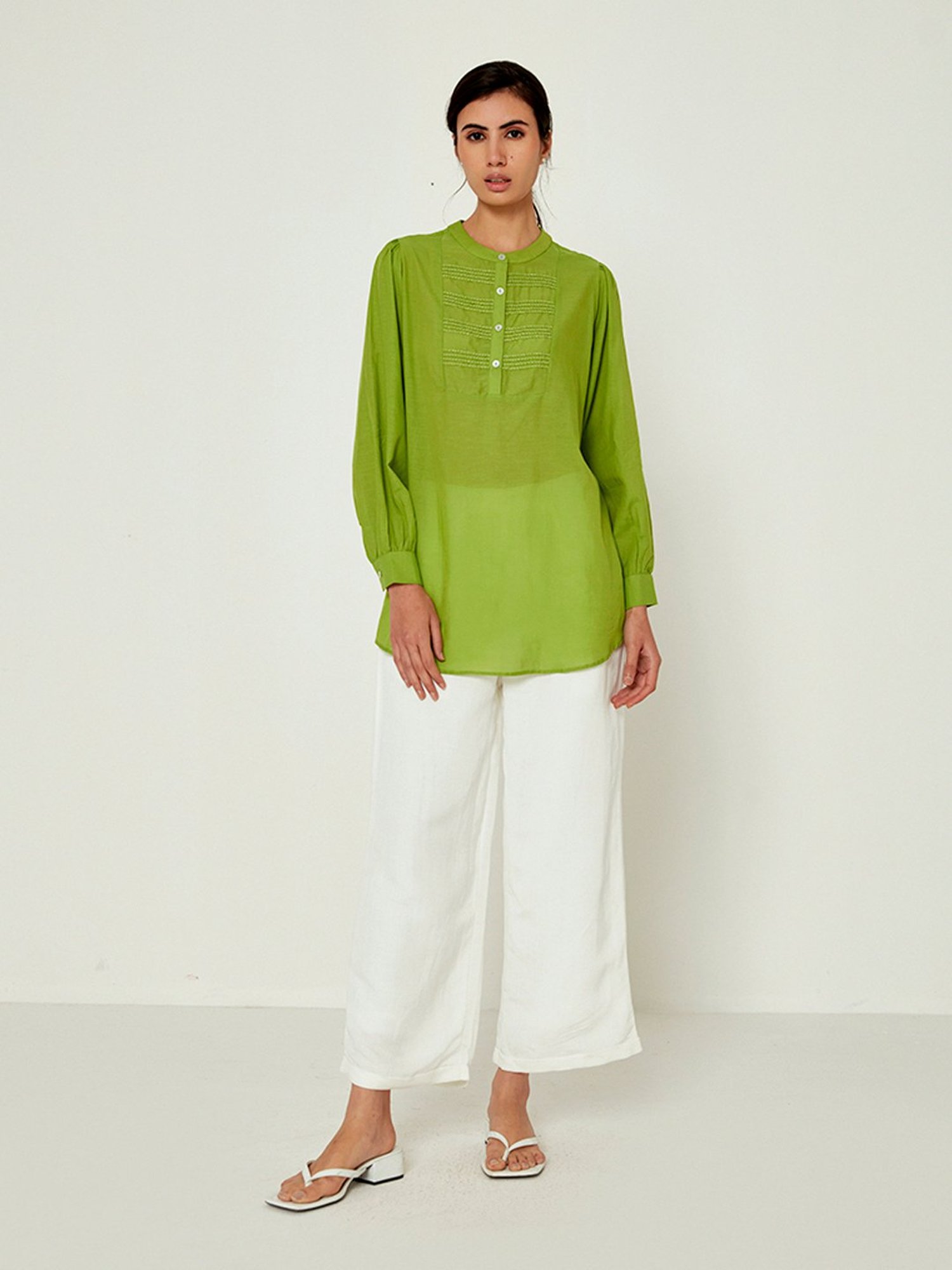 ANCESTRY Green Tunic