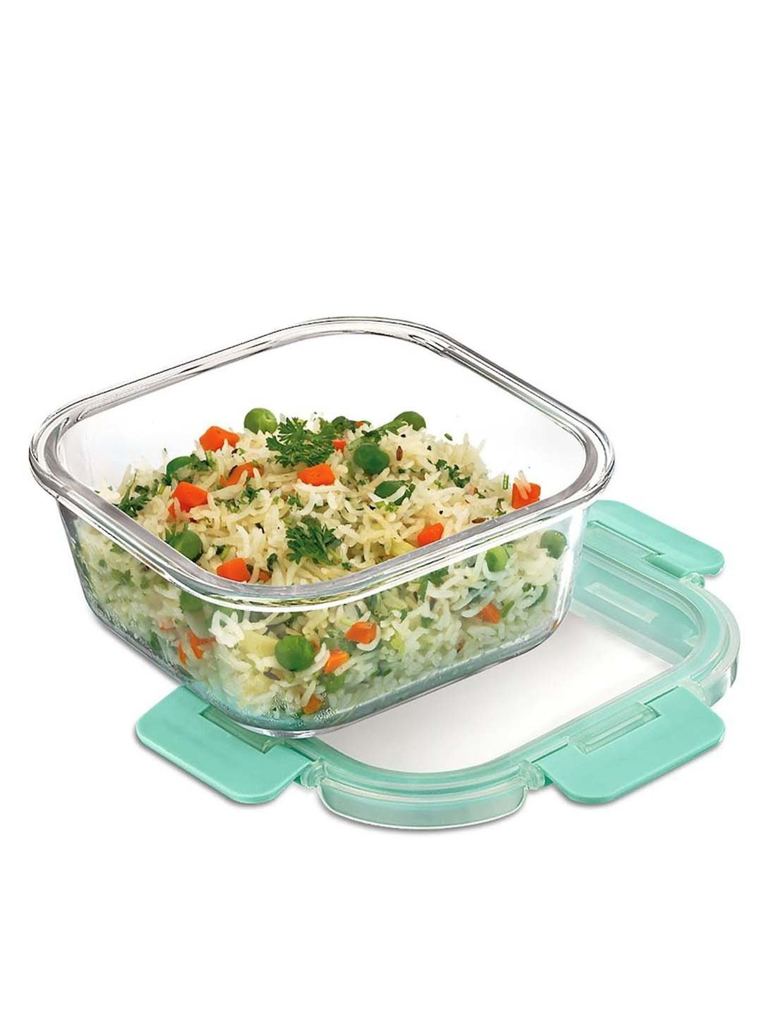 Allo Borosilicate Glass Containers with Lids Microwave Safe Container for Glass Storage Containers