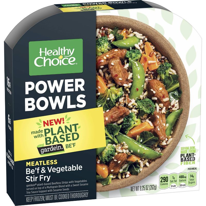 Healthy Choice PowerBowl w Gardein B'eef & Veg Stir Fry - 9.25oz
