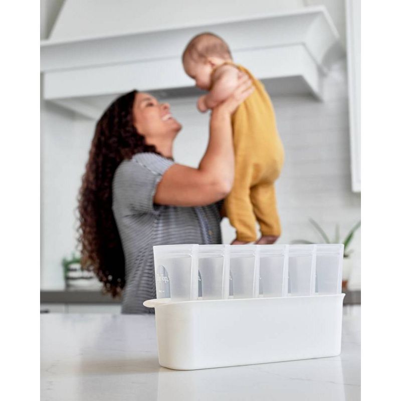 Zip Top Breast Milk Storage Set & Freeze Tray