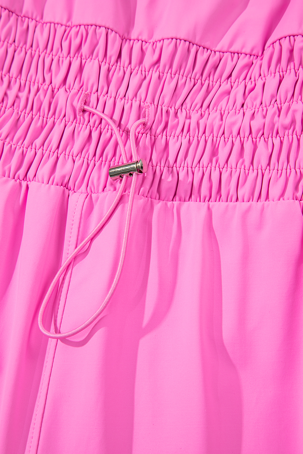 Grey Casual Spaghetti Straps Wide Leg Pocketed Jumpsuits