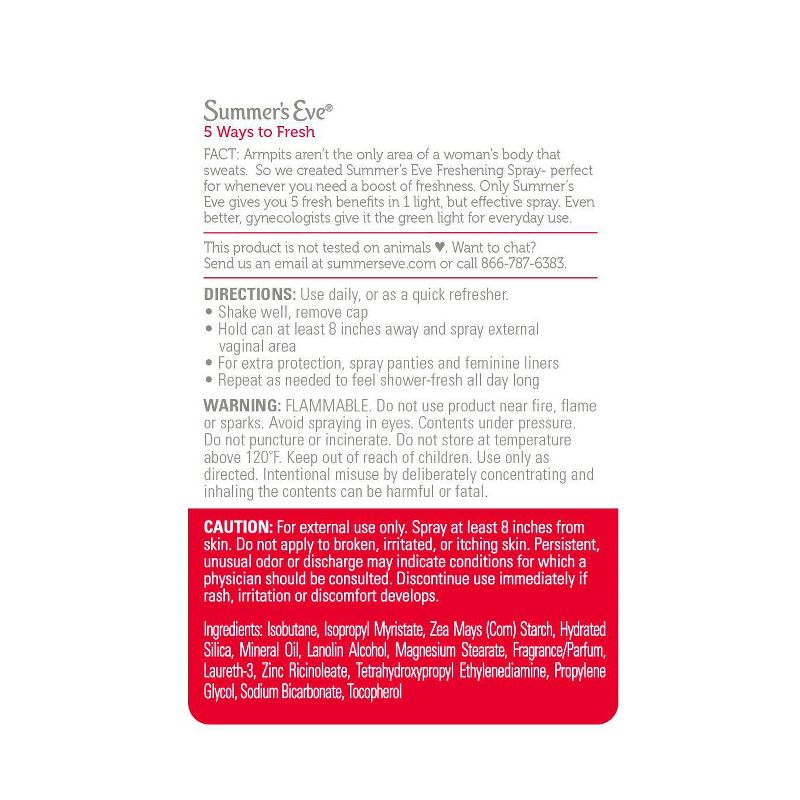 Summer's Eve Blissful Escape Feminine Freshening Spray - 2 fl oz