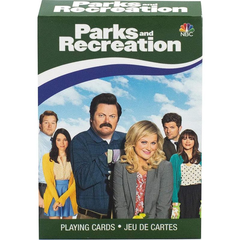 NMR Distribution Parks & Recreation Playing Cards | 52 Card Deck + 2 Jokers