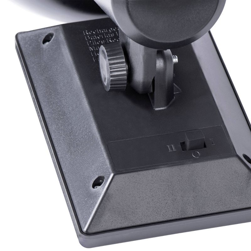 Solar Spot Light with Kelvin Selector Black - Sterno Home