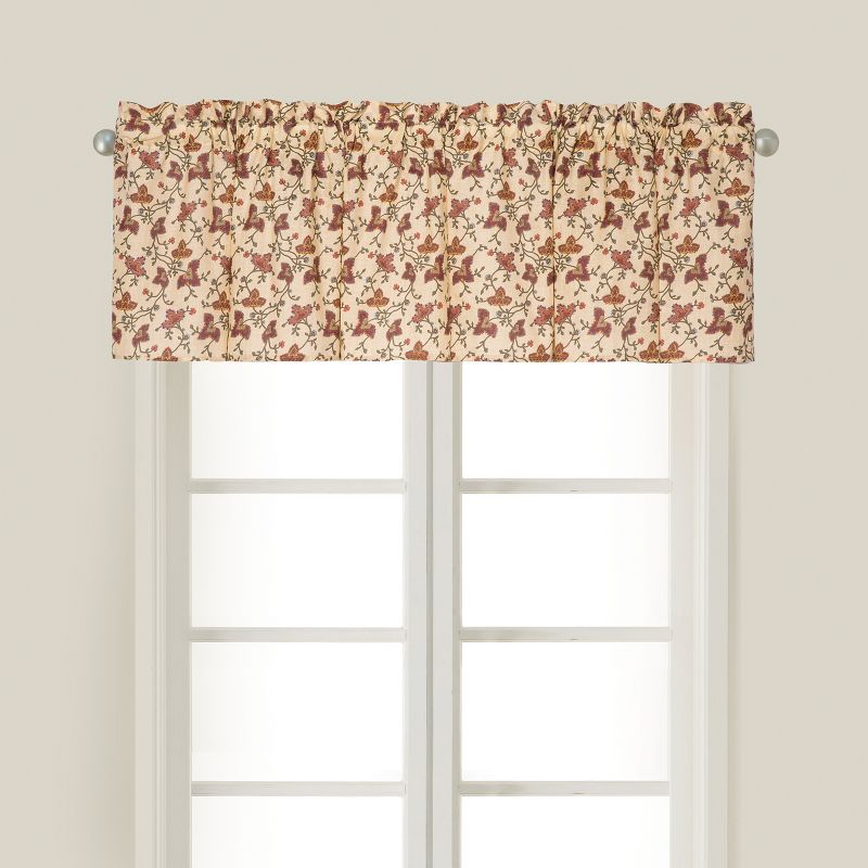 C&F Home Easton Cotton Valance Window Treatment Window Treatment