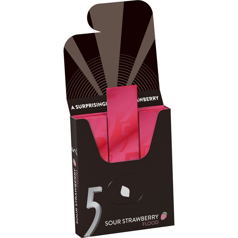 Wrigley's 5 Strawberry Flood Sugarfree Gum Multipack - 45ct