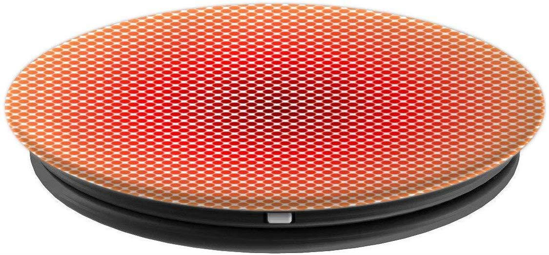 Fun Dots Shades of Orange Cell Phone Grip
