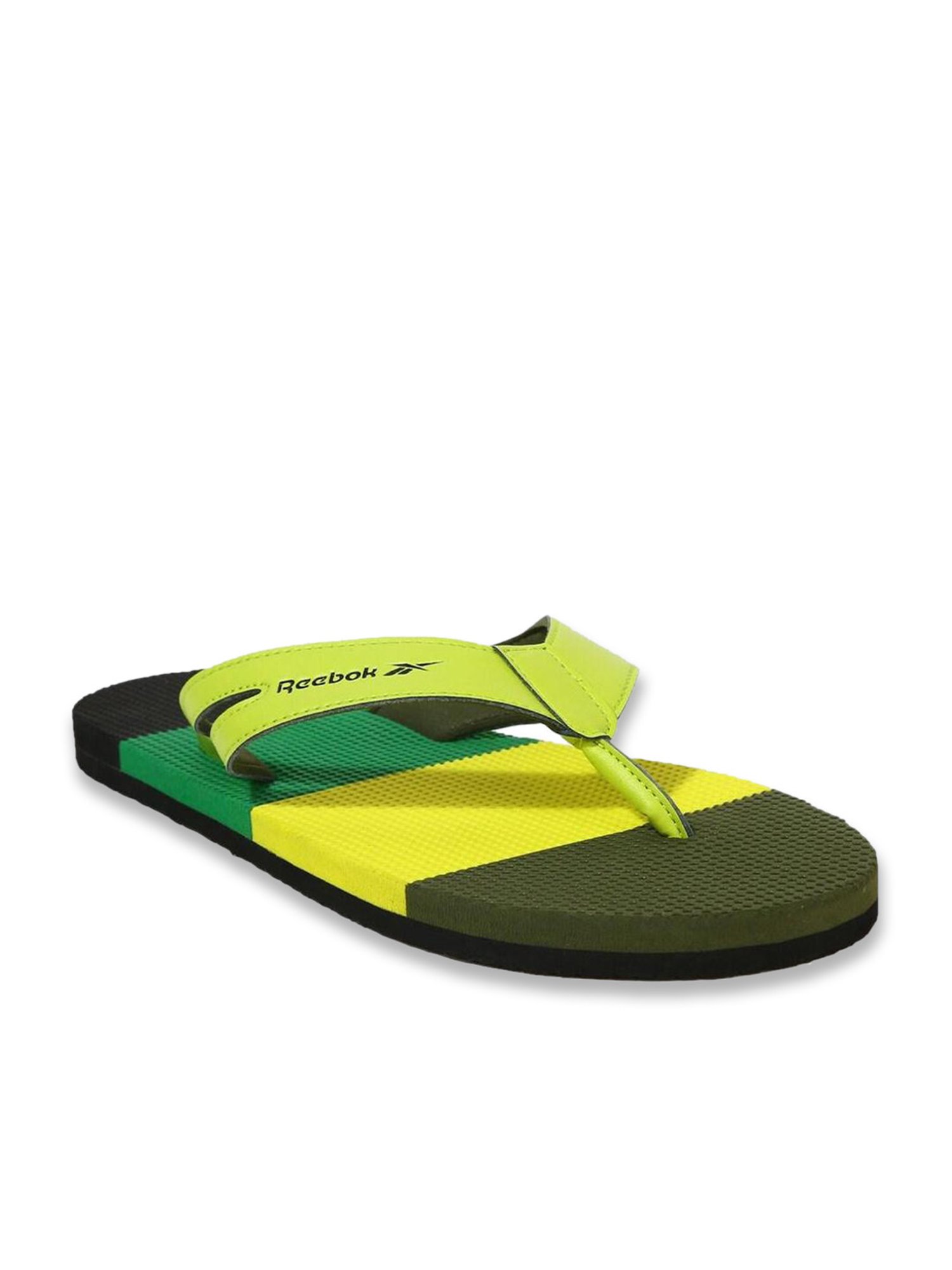 Reebok Men's New Jk Green Flip Flops