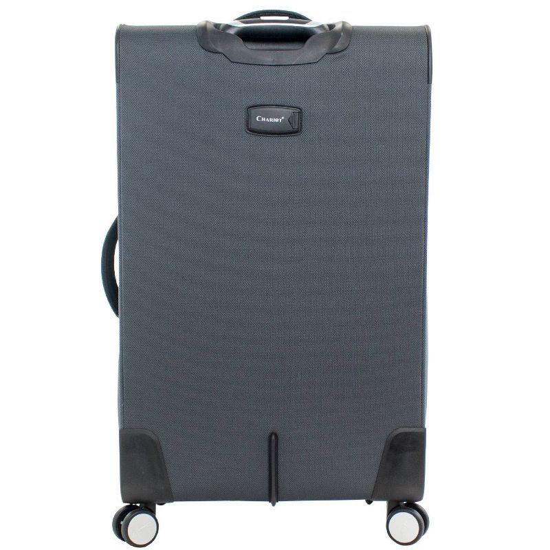 Chariot Travelware Naples 3pc Luggage Set - Gray