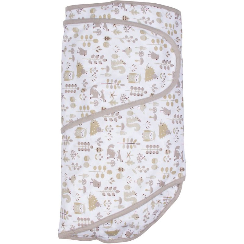 Miracle Blanket Swaddle Wrap  Foxes Gray