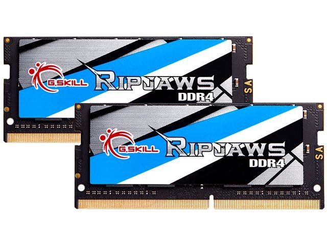 G.SKILL Ripjaws SO-DIMM 8GB 260-Pin DDR4 SO-DIMM DDR4 3200 (PC4 25600) Laptop Memory Model F4-3200C18S-8GRS