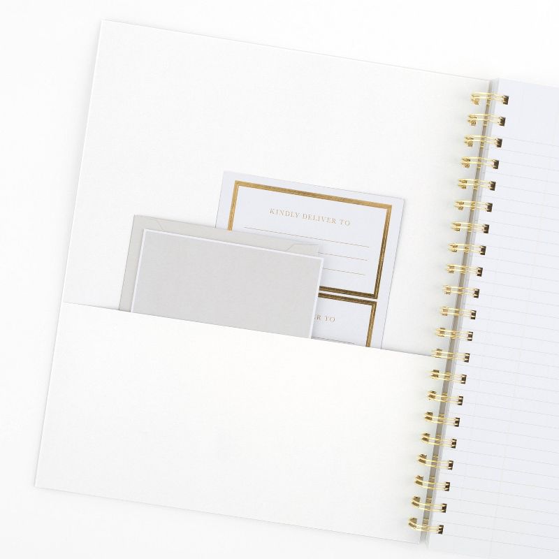 200 sheet College Ruled Spiral 1 Subject Notebook 11"x9.125" Blue Stripe - Sugar Paper™